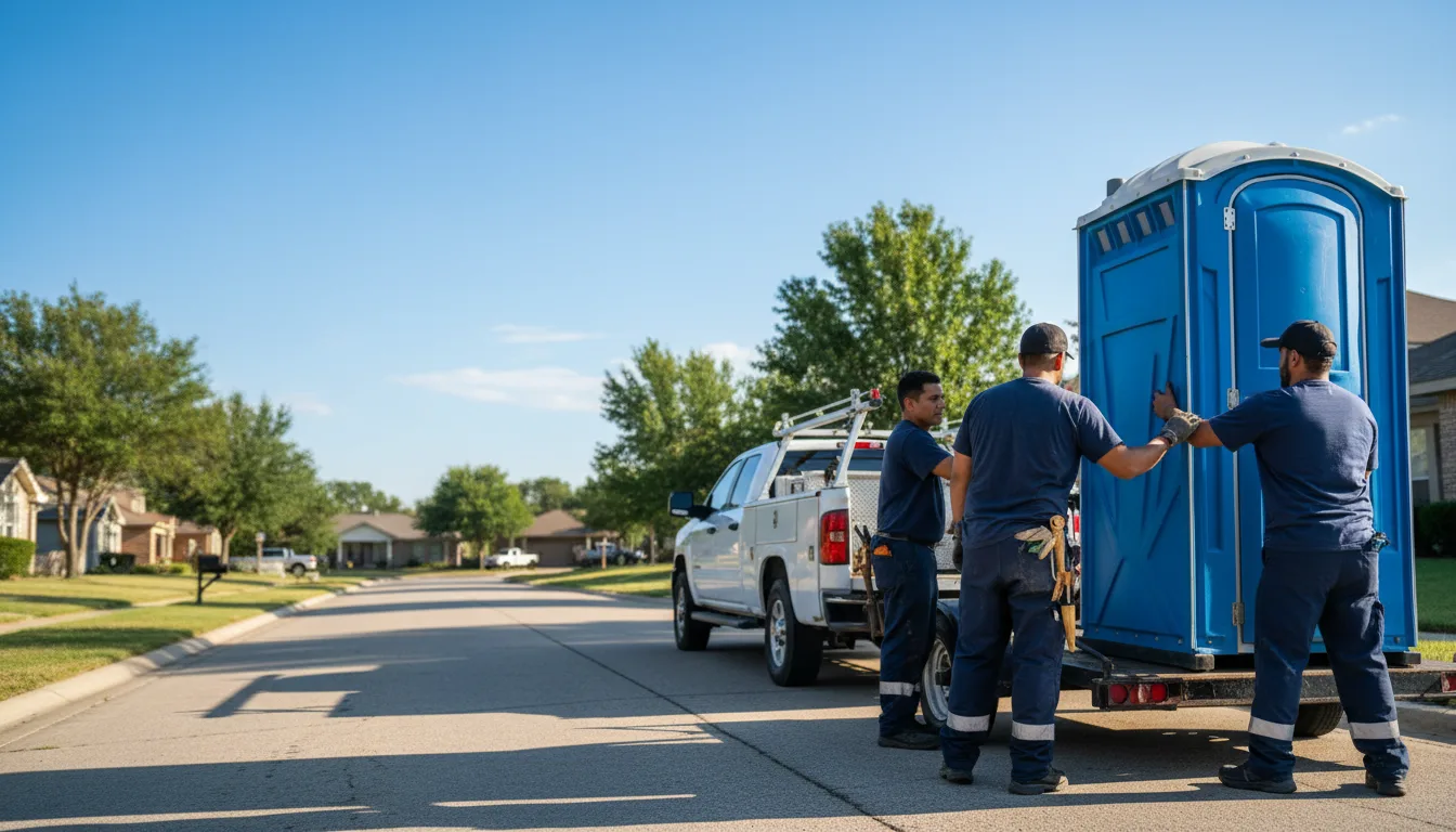Portable Toilet Rental in Pottsville, AR near me